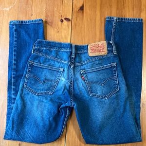 Women’s distresses vintage Levi’s 511 28x32